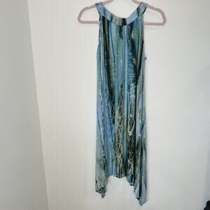 Windiriver Blue And Green Dress Size M NWT